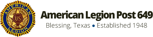 Blessing, Texas American Legion Post 649